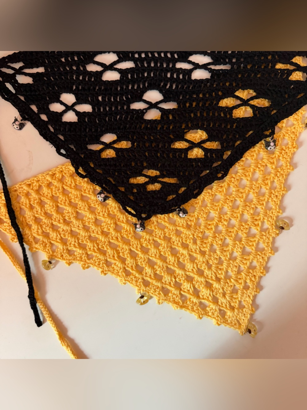Handmade Crochet Sanrio Bandana bundle - 2 items